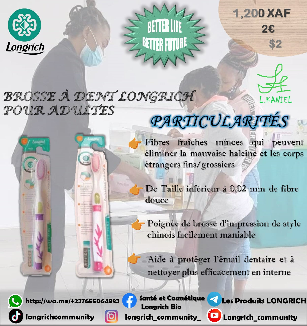 Santé Buccale Maximale avec l’Artemisine Gamme Longrích
