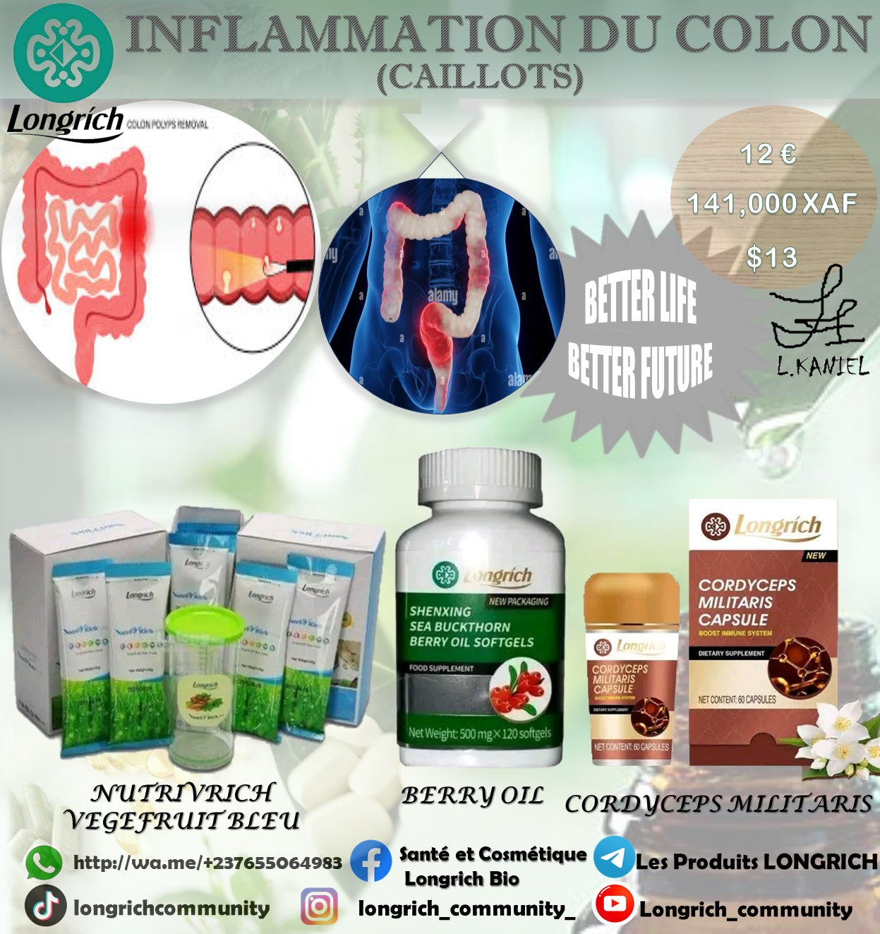 Inflammation du colon Traitement Longrích
