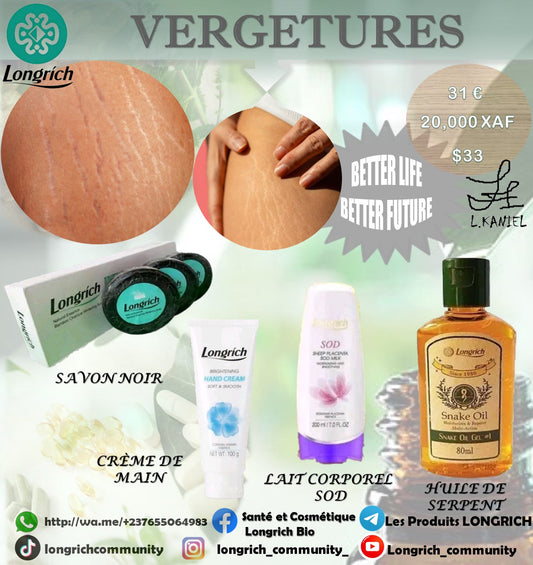 Vergetures Traitement Longrích