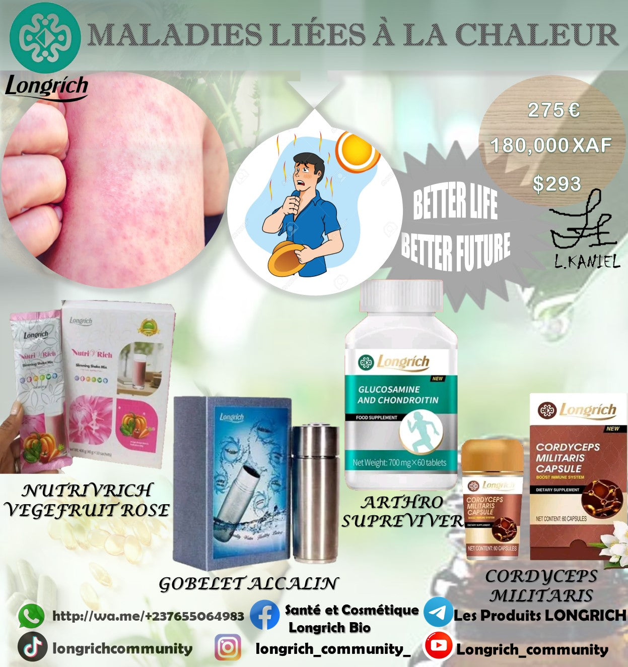 Maladies liées à la chaleur Traitement Longrích