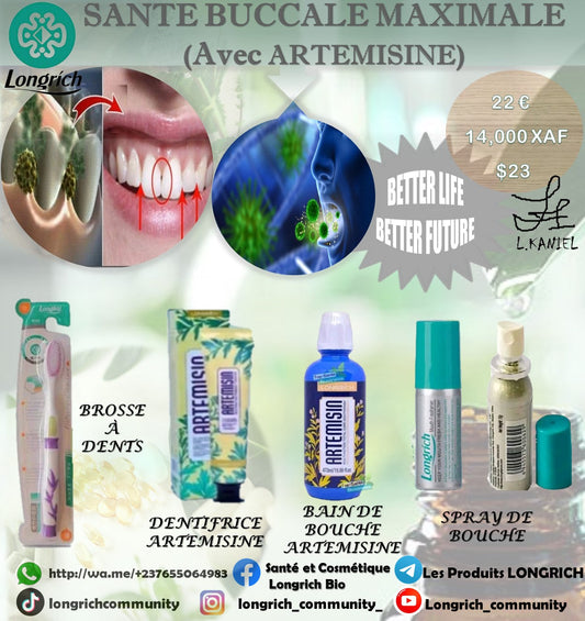Santé Buccale Maximale avec l’Artemisine Gamme Longrích