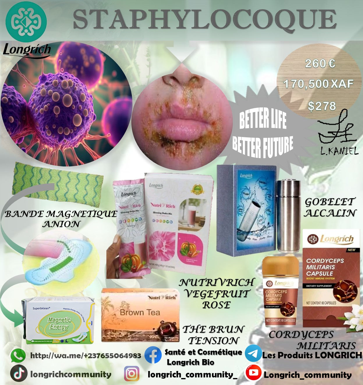 Staphylocoques Traitement Longrích