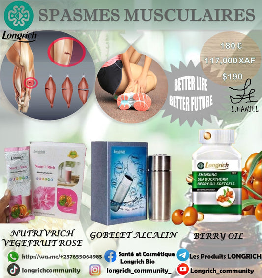Spasmes musculaires Traitement Longrích
